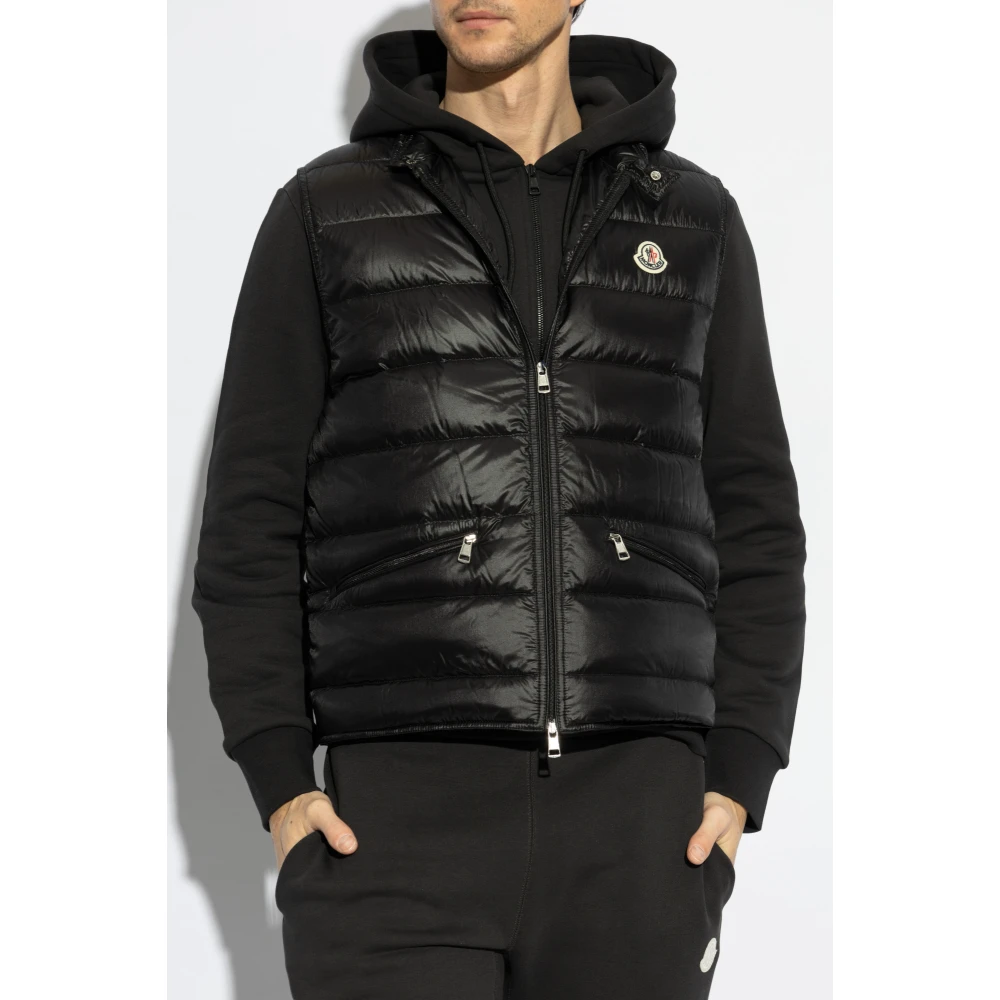 Moncler Donsvest Gui Black Heren