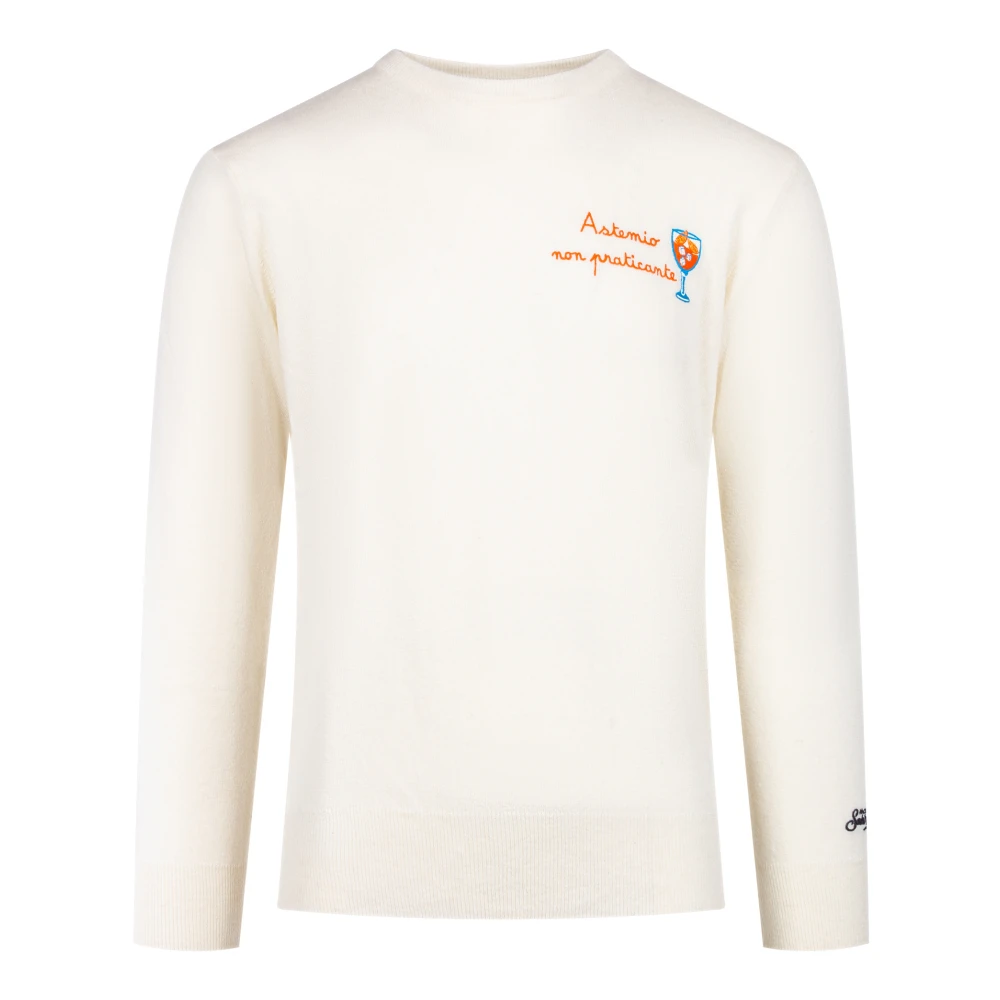 Saint Barth Crème Sweater Collectie Beige Heren