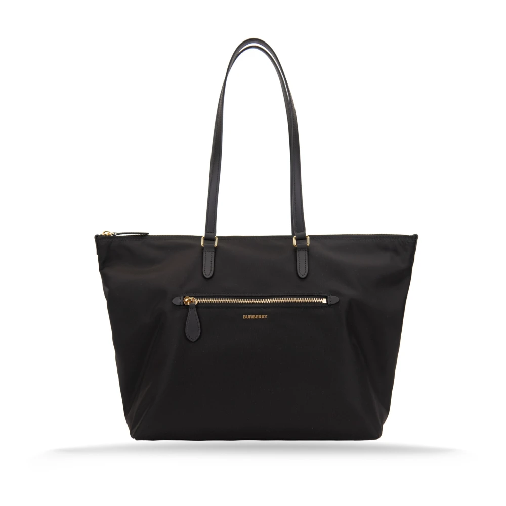 Burberry Women's Black Shopping Bags, One Size, Tote Bag
