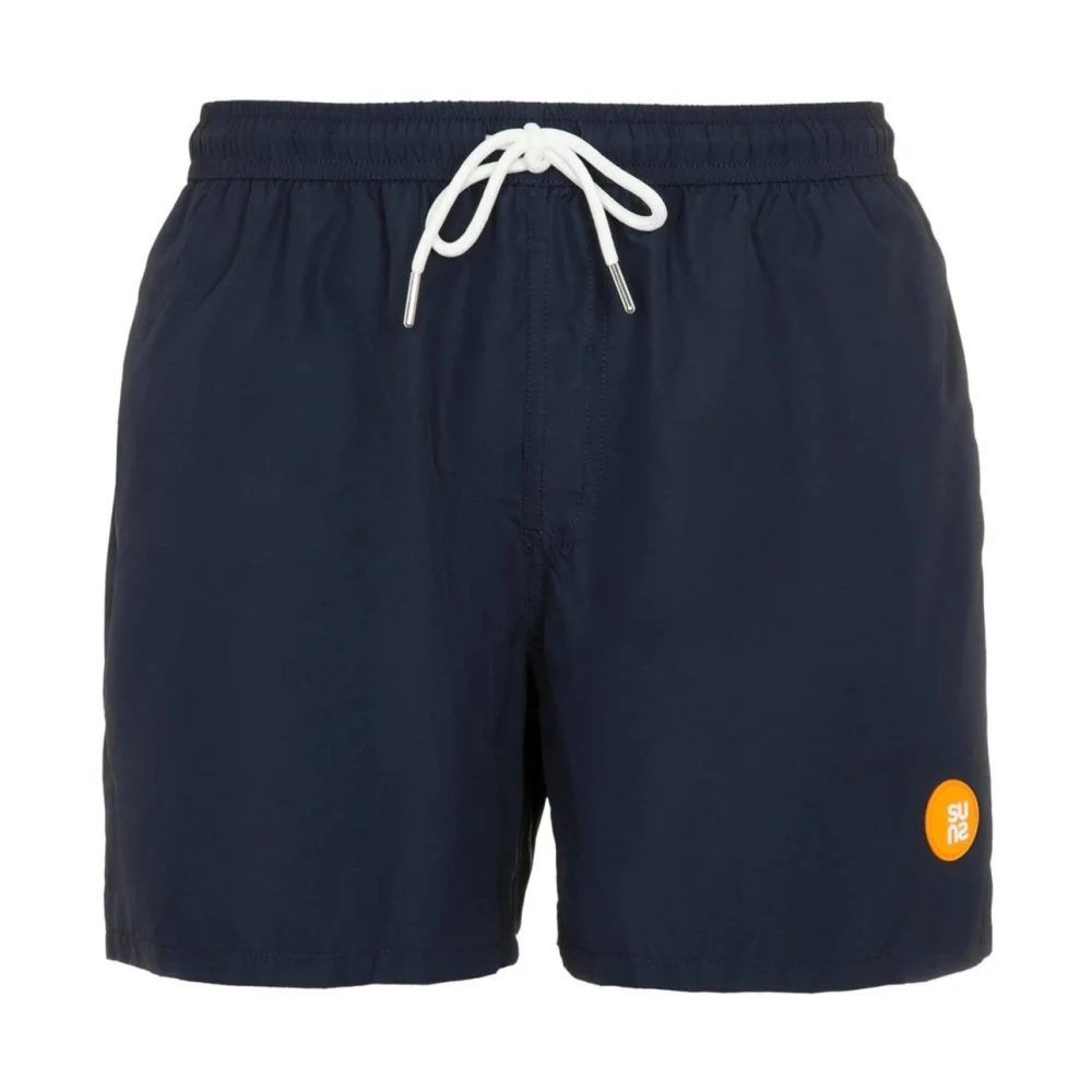 Suns Men's Blue Beachwear, Xl, Quick Dry Beach Boxer Shorts