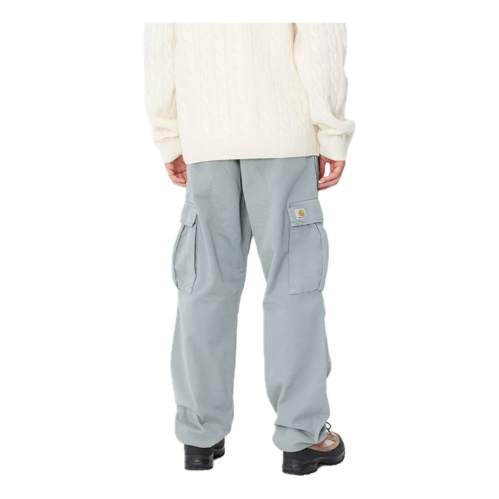 Carhartt WIP Cargo Broek met Militaire Stijl Gray Heren