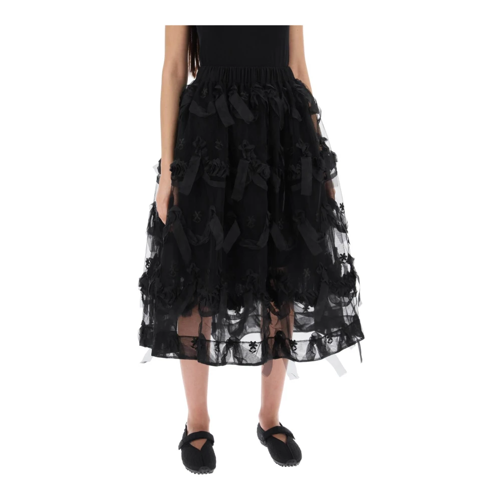 Simone Rocha Midi Skirts Black Dames