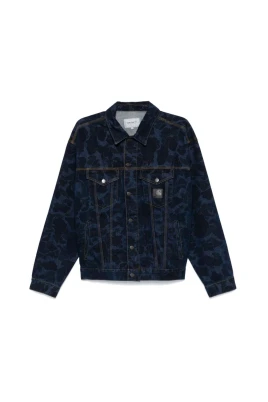 Indigo Camo Denimjacka