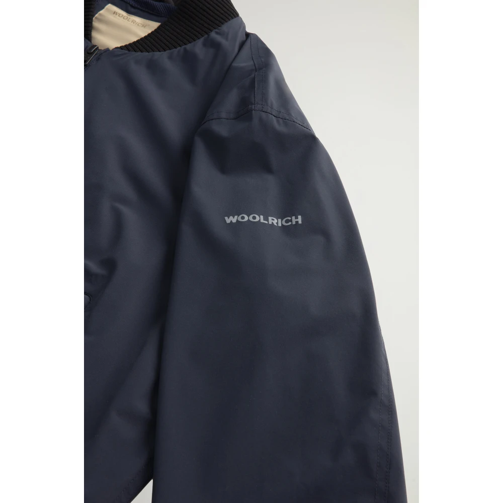 Woolrich Klassieke Bomberjack Blue Heren