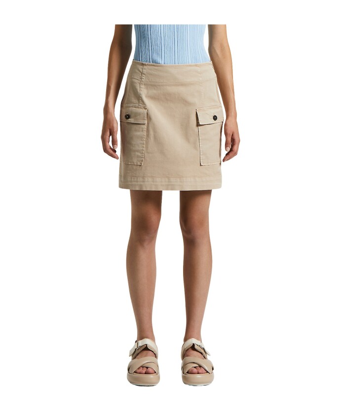 jupe-trapeze-en-gabardine-de-coton-leger