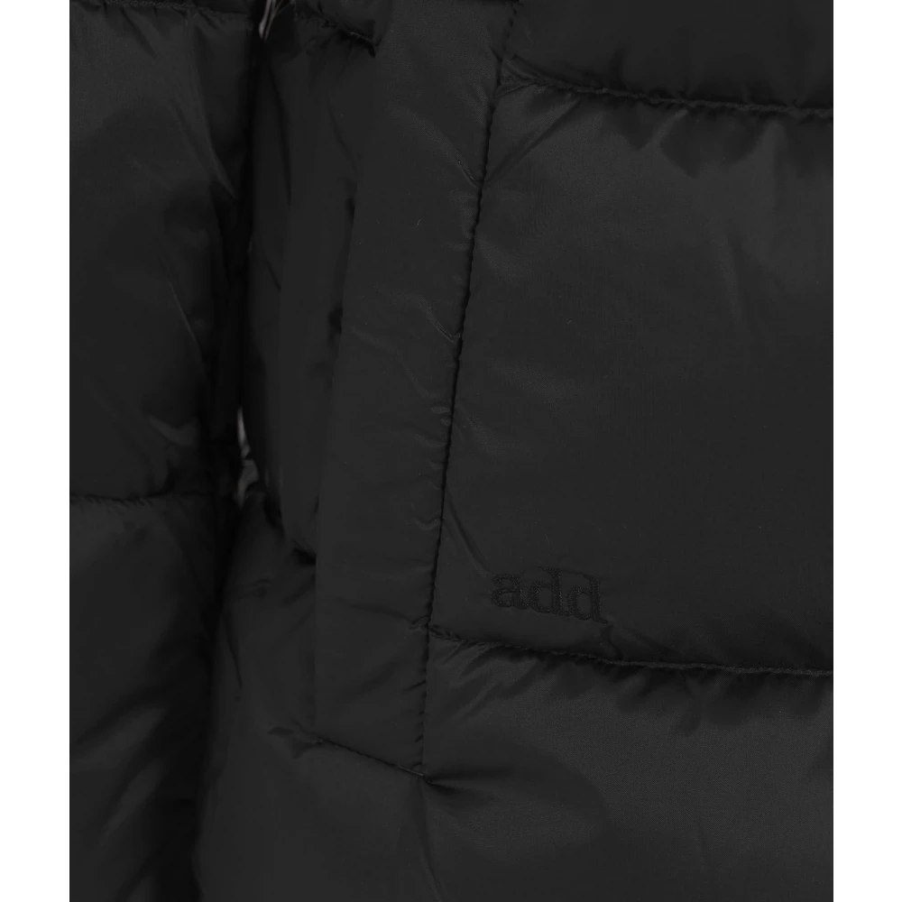 add Zwarte Jas Aw24 Black Dames