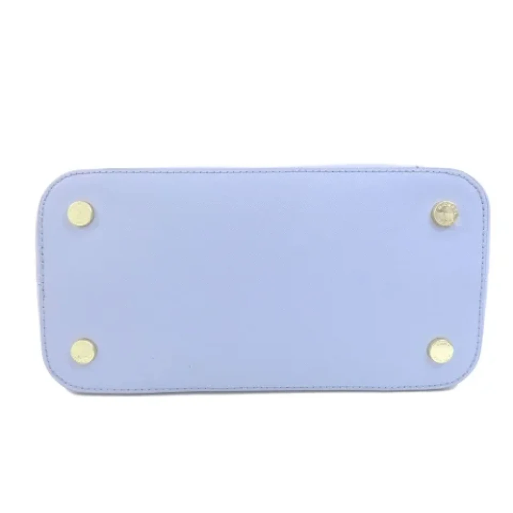 Michael Kors Pre-owned Leather shoulder-bags Blue Dames