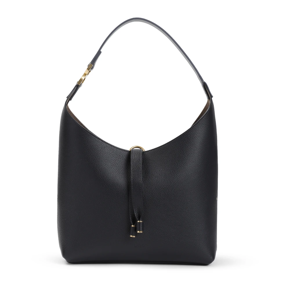 Chloé Zwarte Handtas met Kwastsluiting Black Dames