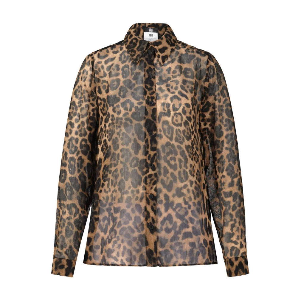 RIANI Shirt met dierenprint Brown Dames