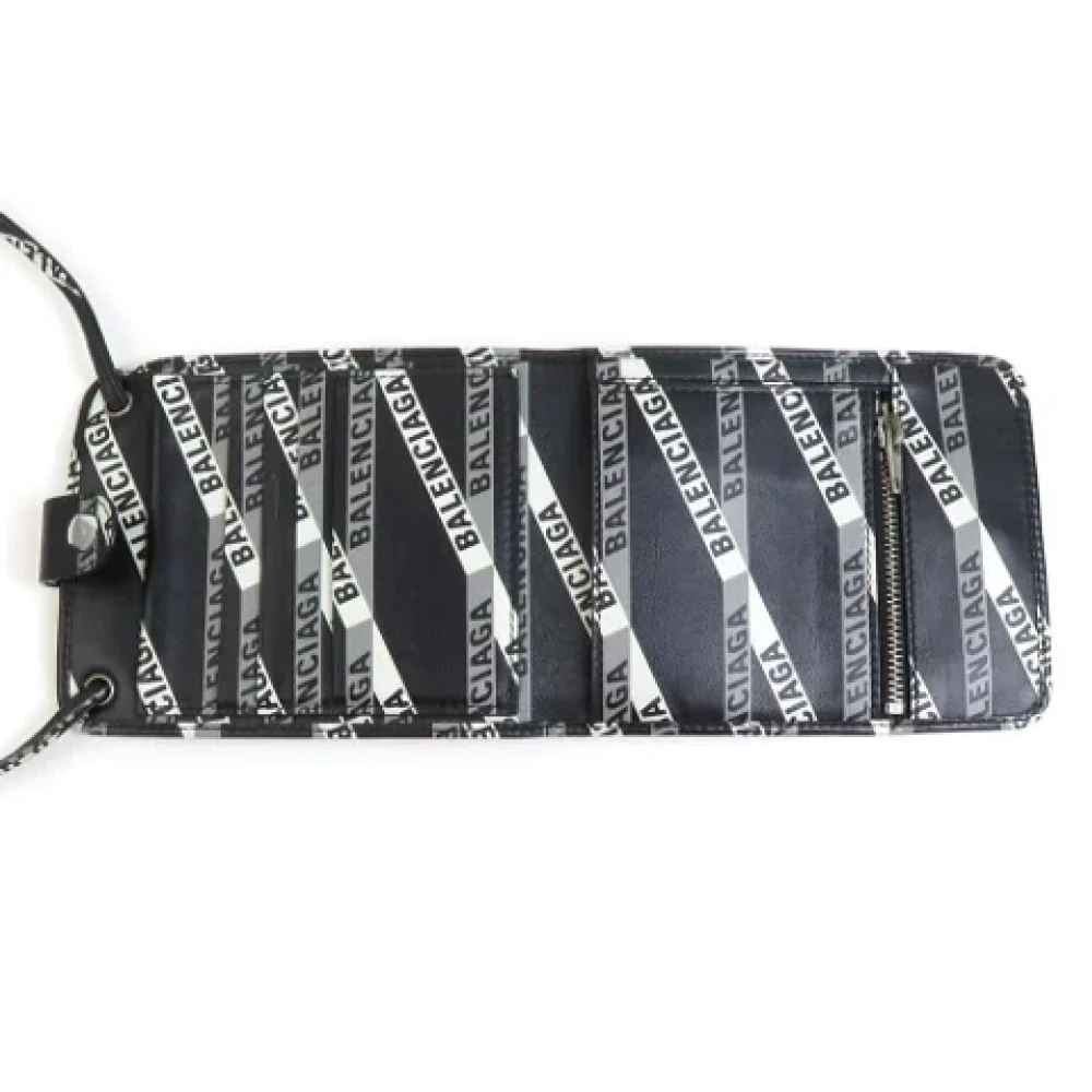 Balenciaga Vintage Pre-owned Leather home-office Black Dames