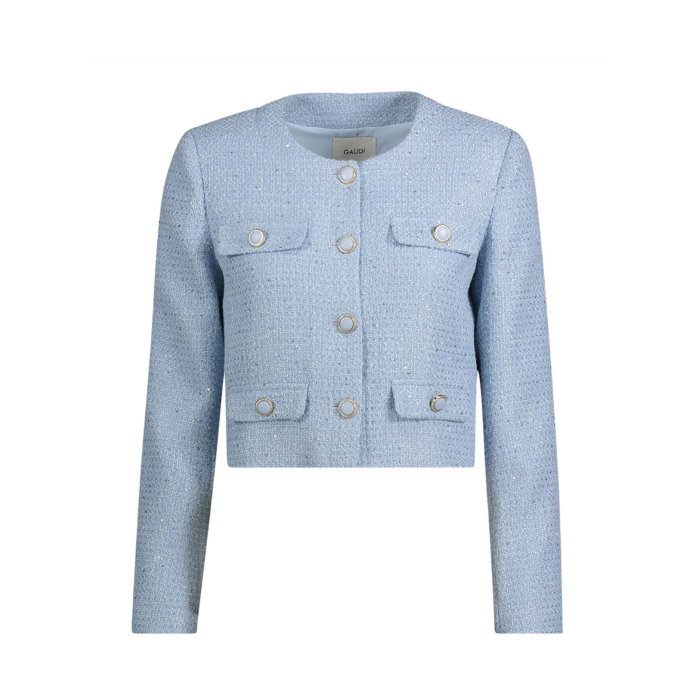 Jackets > Tweed Jackets - - Gaudi - Modalova