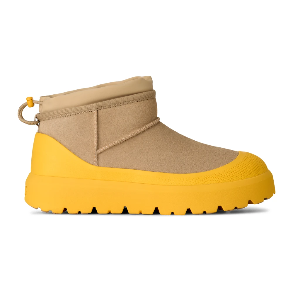 Ugg Beige Winter Boots, Male, 10 Uk, Classic Ultra Mini Weather Hybrid