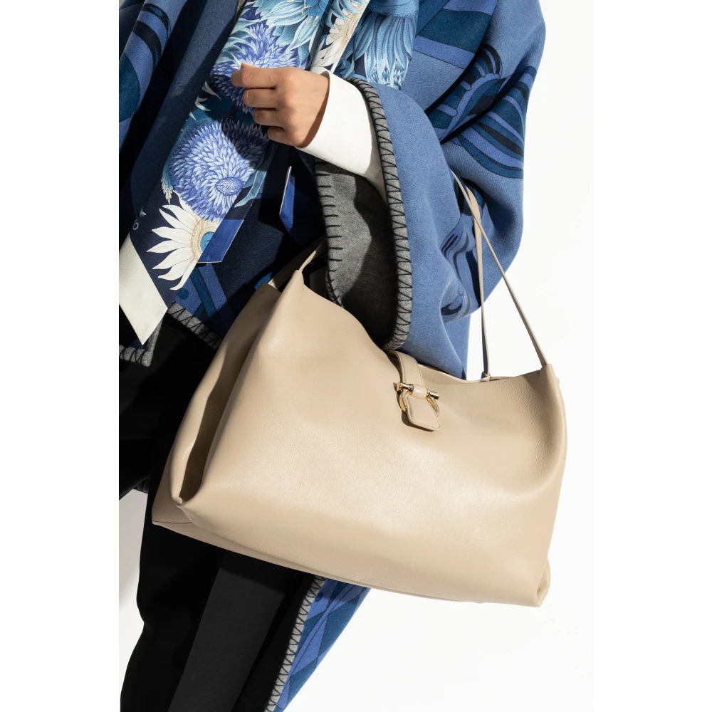 Salvatore Ferragamo Shopper tas Gray Dames