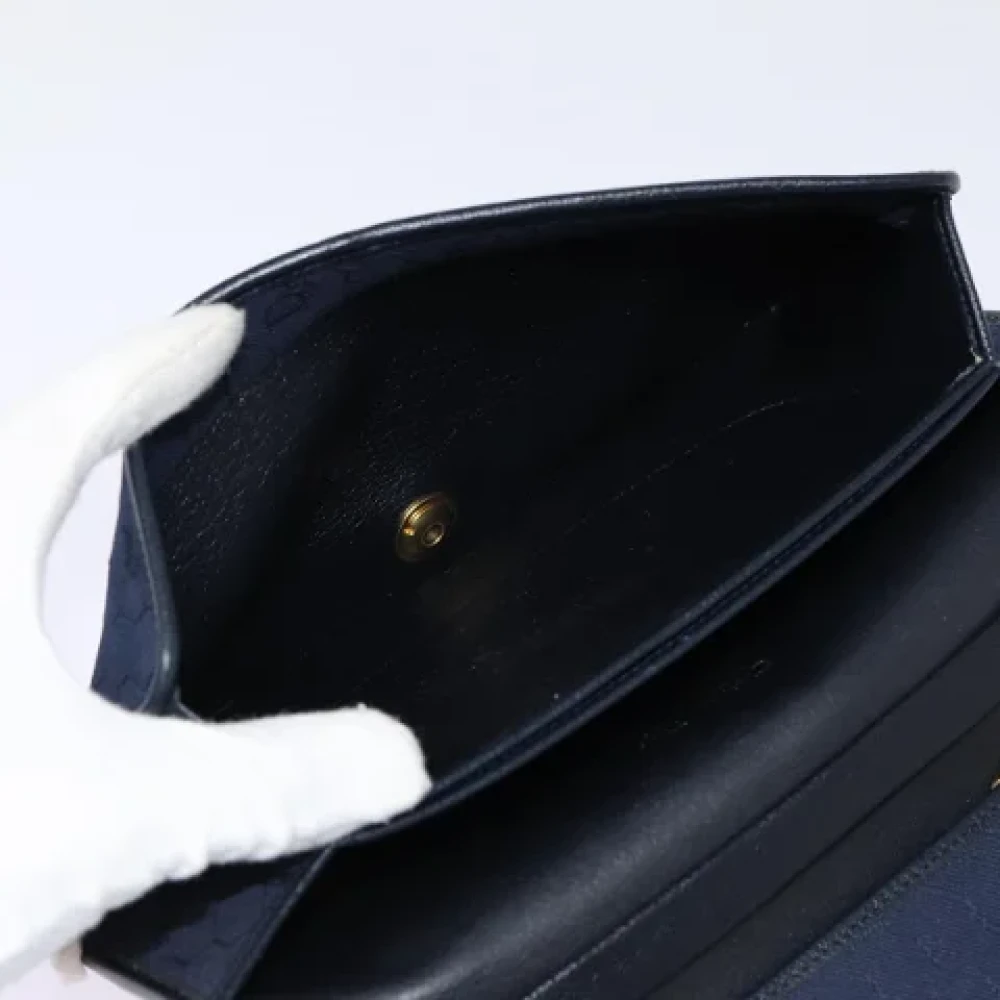 Dior Vintage Pre-owned Leather dior-bags Black Dames