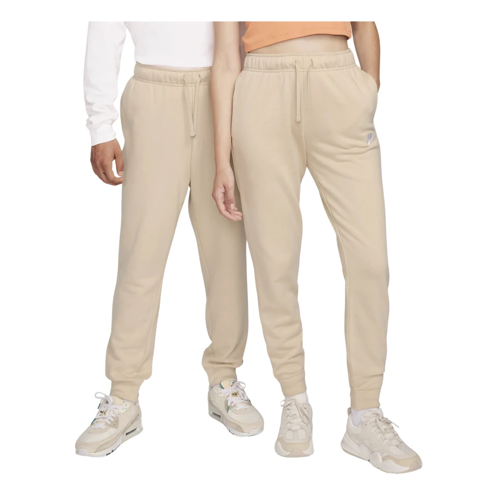 Nike Club Fleece Trainingsbroek Beige Dames
