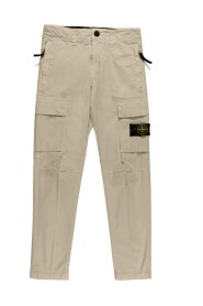 PANTALONE CARGO TAPERED KHAKI BAMBINO E TEEN