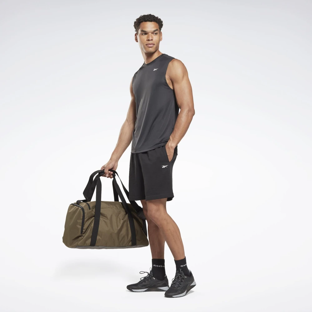 Reebok Mouwloze Technische Trainings T-shirt Black Heren