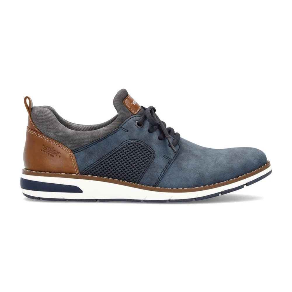 Rieker Men's Multicolor Blue Trainers - Sneakers - 9 Uk - Shoes