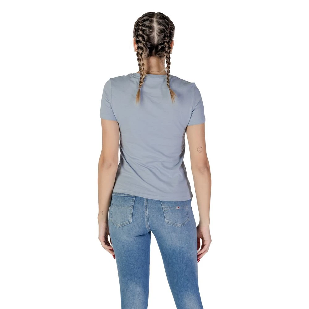 Guess Blauw Katoenen Dames T-shirt Blue Dames