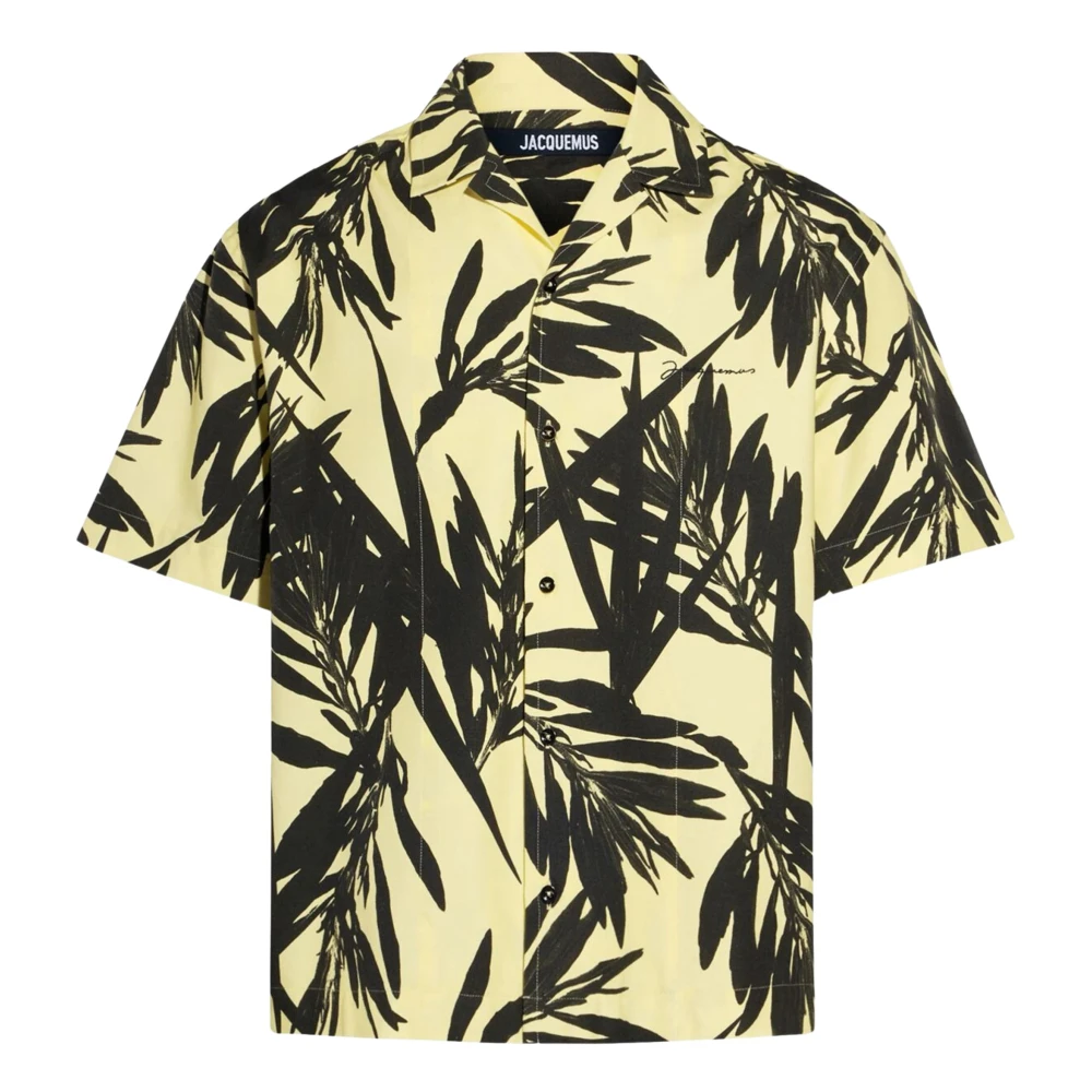 Jacquemus Palmboomprint Overhemd Multicolor Heren