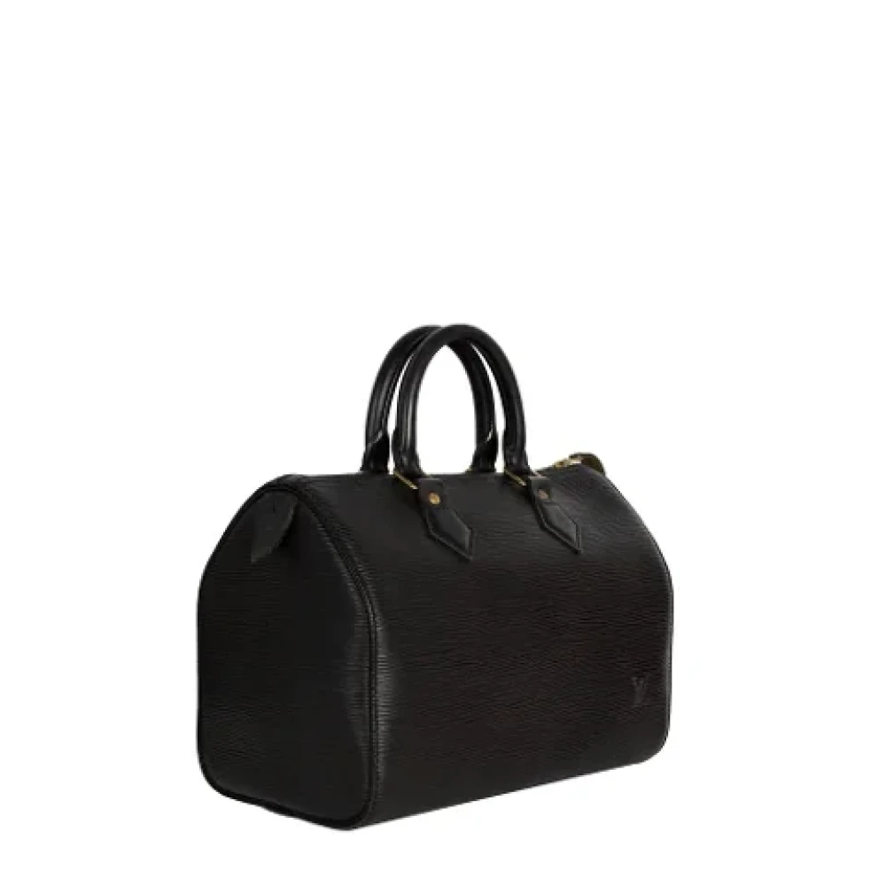 Louis Vuitton Vintage Pre-owned Leather handbags Black Dames