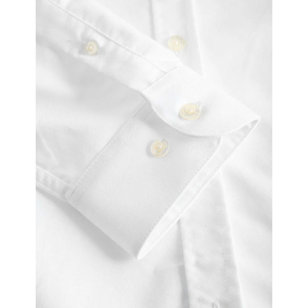 Forét Klassieke Oxford Overhemd Tijdloze Stijl en Comfort White Heren