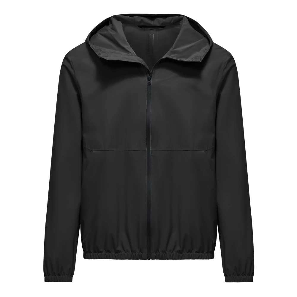 Bomboogie Men's Black Unlined Jacket With Hood - Light Jackets - Xl - Jackets