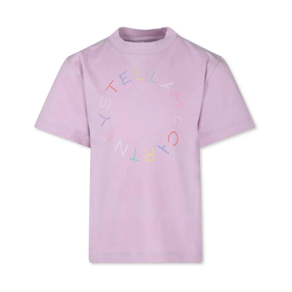 Stella McCartney Snygga T-shirts för alla tillfällen Purple, Flicka