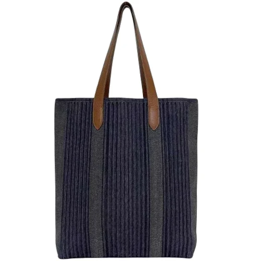 Hermès Vintage Pre-owned Fabric totes Blue Dames