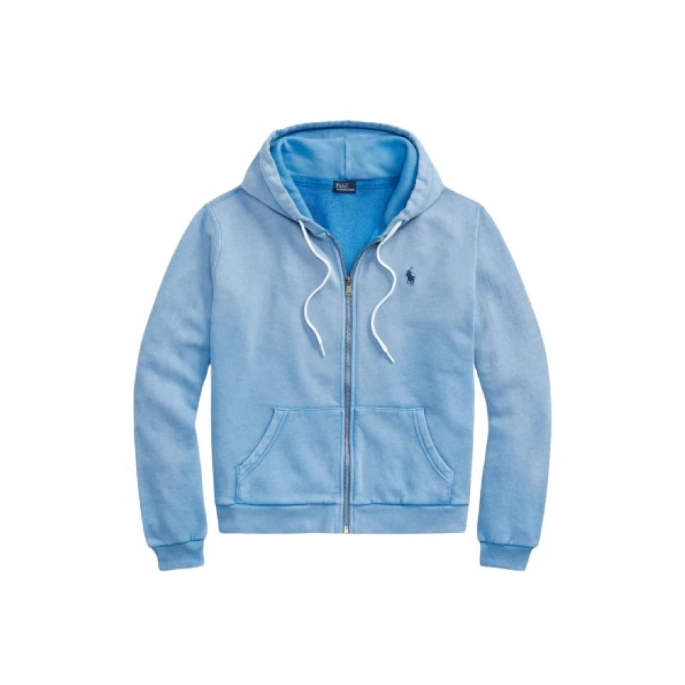 Polo Ralph Lauren Hoodie met rits Blue Dames