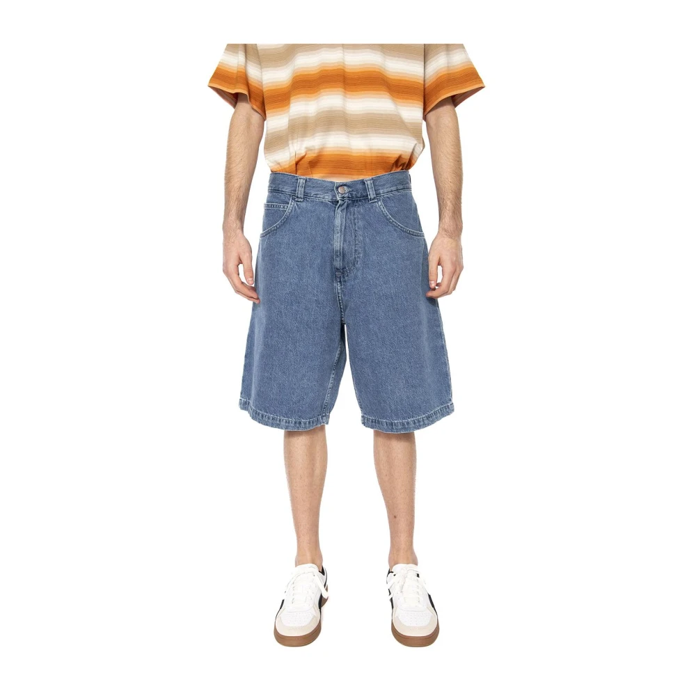 Edwin Uomo Blu - Bermuda Denim Shorts - Shorts - W32