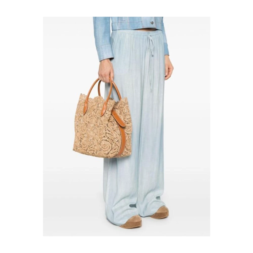 Ermanno Scervino Stijlvolle Winkel Tas Beige Dames