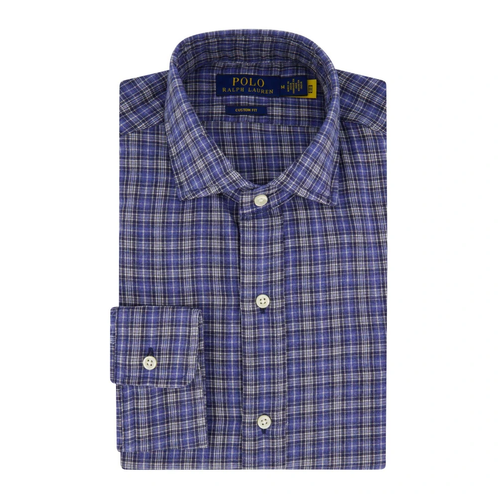 Polo Ralph Lauren Casual Blauw Overhemd Multicolor Heren