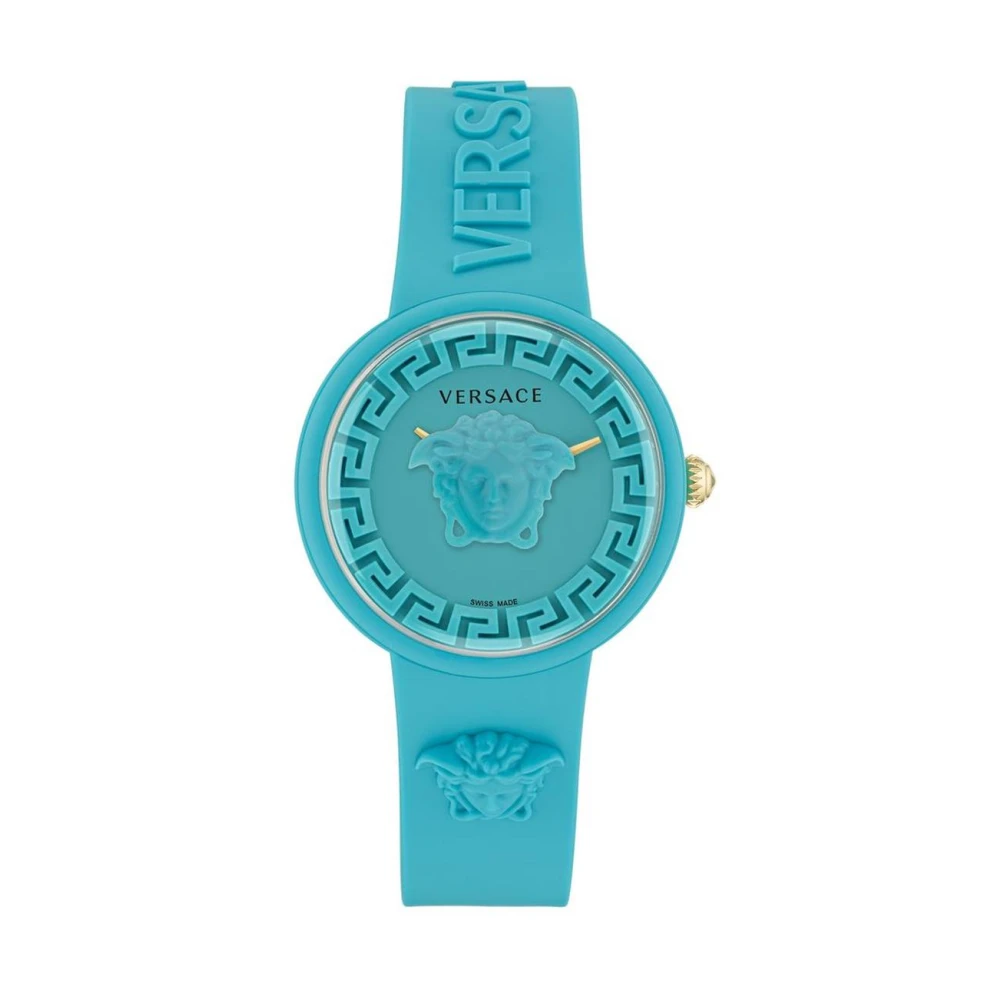 Versace Women's Blue Synthetic Bracelet Watch With Dial