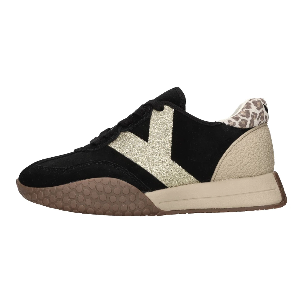 Kehnoo 9741 Sneakers Dames Schoenen Zwart