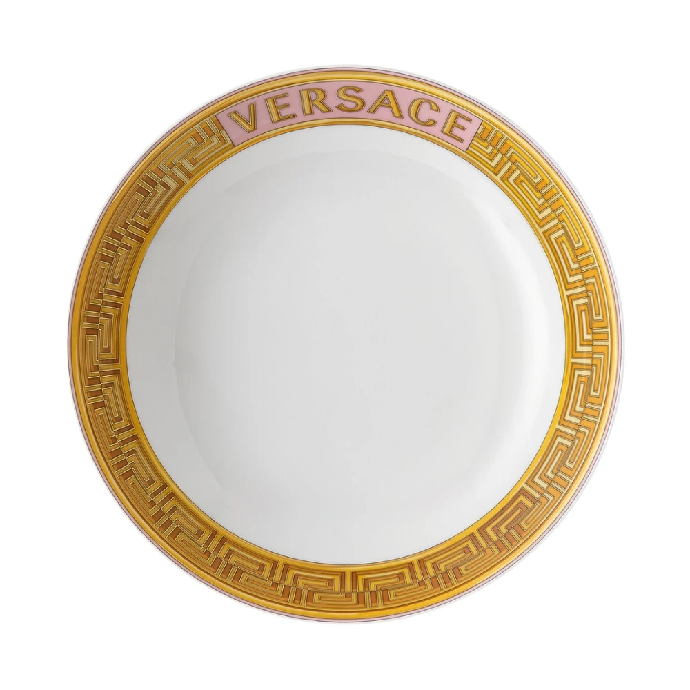 Versace Roze Diep Bord White Unisex
