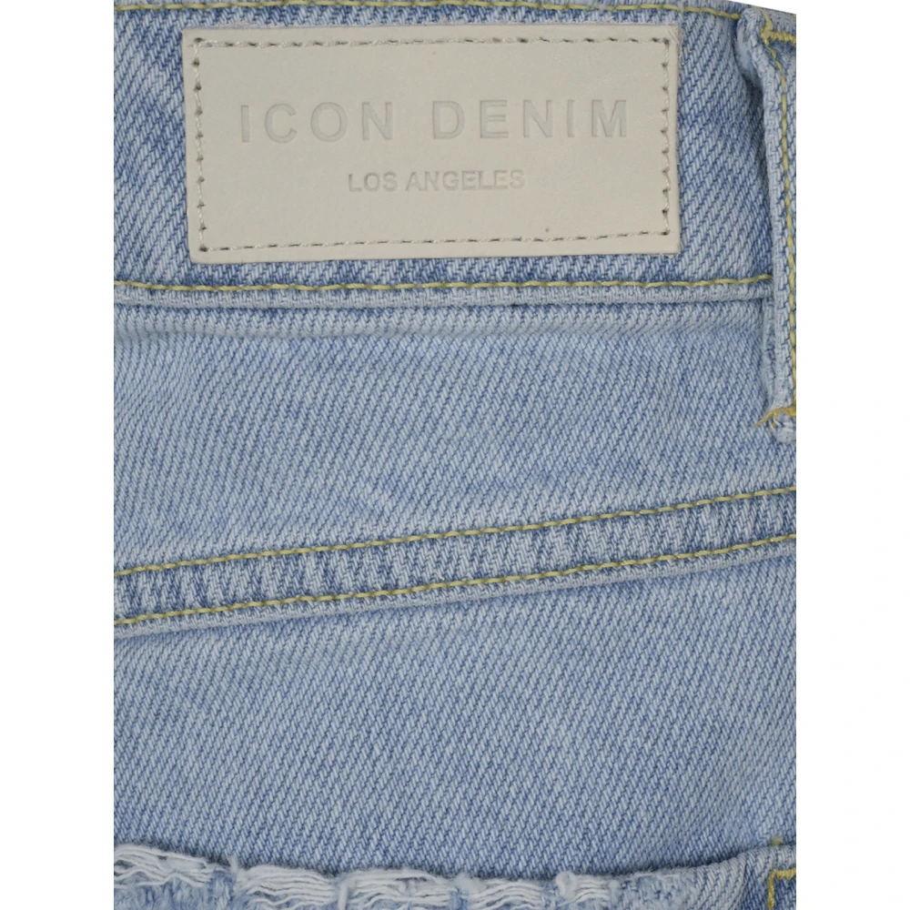 Icon Denim Korte Broek Blue Dames