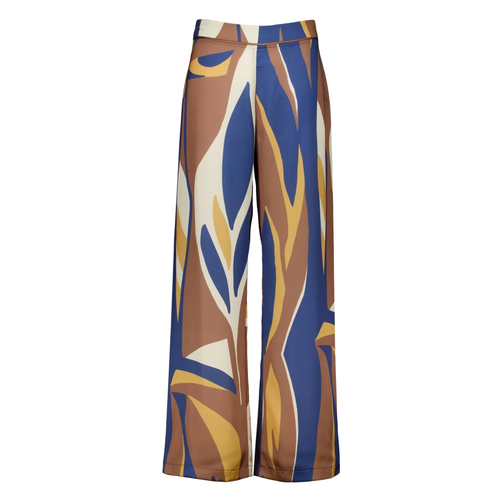Nenette Donna Marrone Pantaloni, Xs, New,