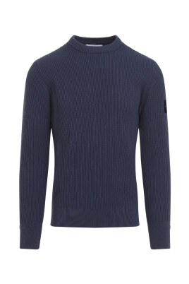 blue-sweater-round-neck-iconic-logo
