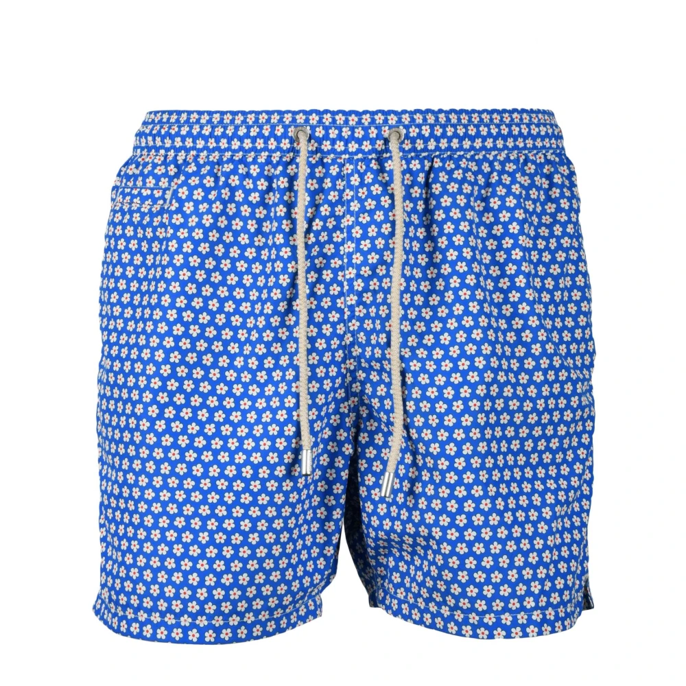 MC2 Saint Barth Boxer zwembroek van gerecycled polyester Blue Heren