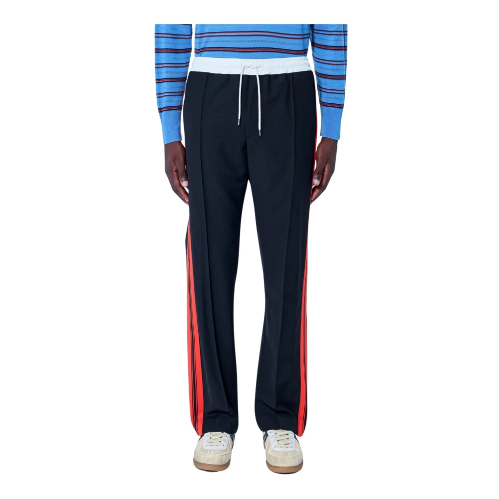 Wales Bonner Men's Black Energy Trousers - Man Track Pants Xl - Image 2
