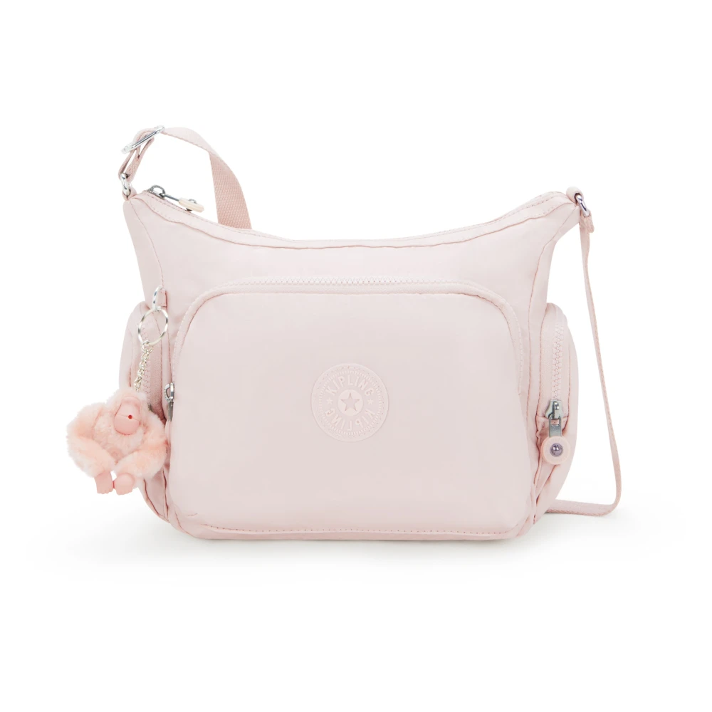 Kipling Functionele Crossbody Tas met Meerdere Zakken Pink Dames