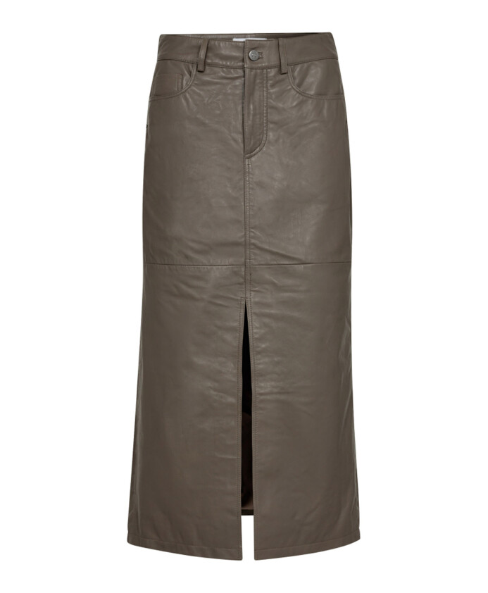 jupe-en-cuir-avec-fentes-et-poches
