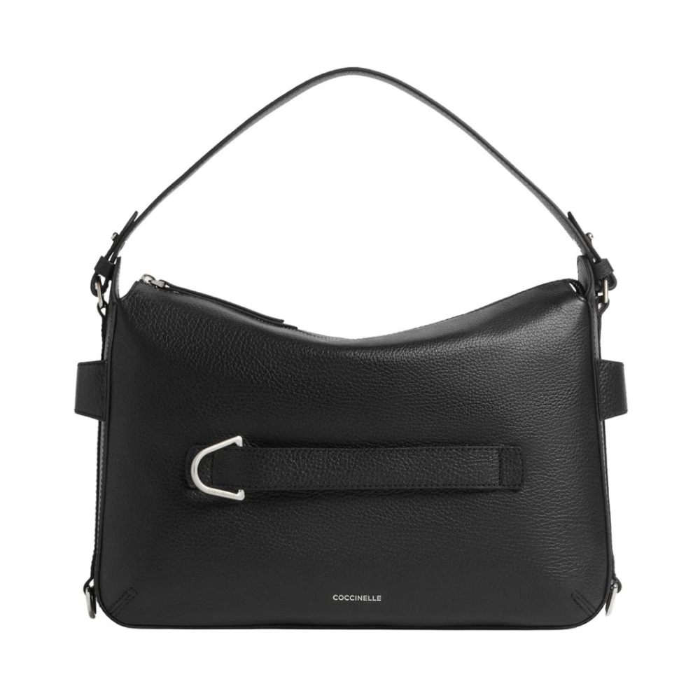Coccinelle Gretel Tote - Female - Shoulder Bags - Black - One Size - Bags