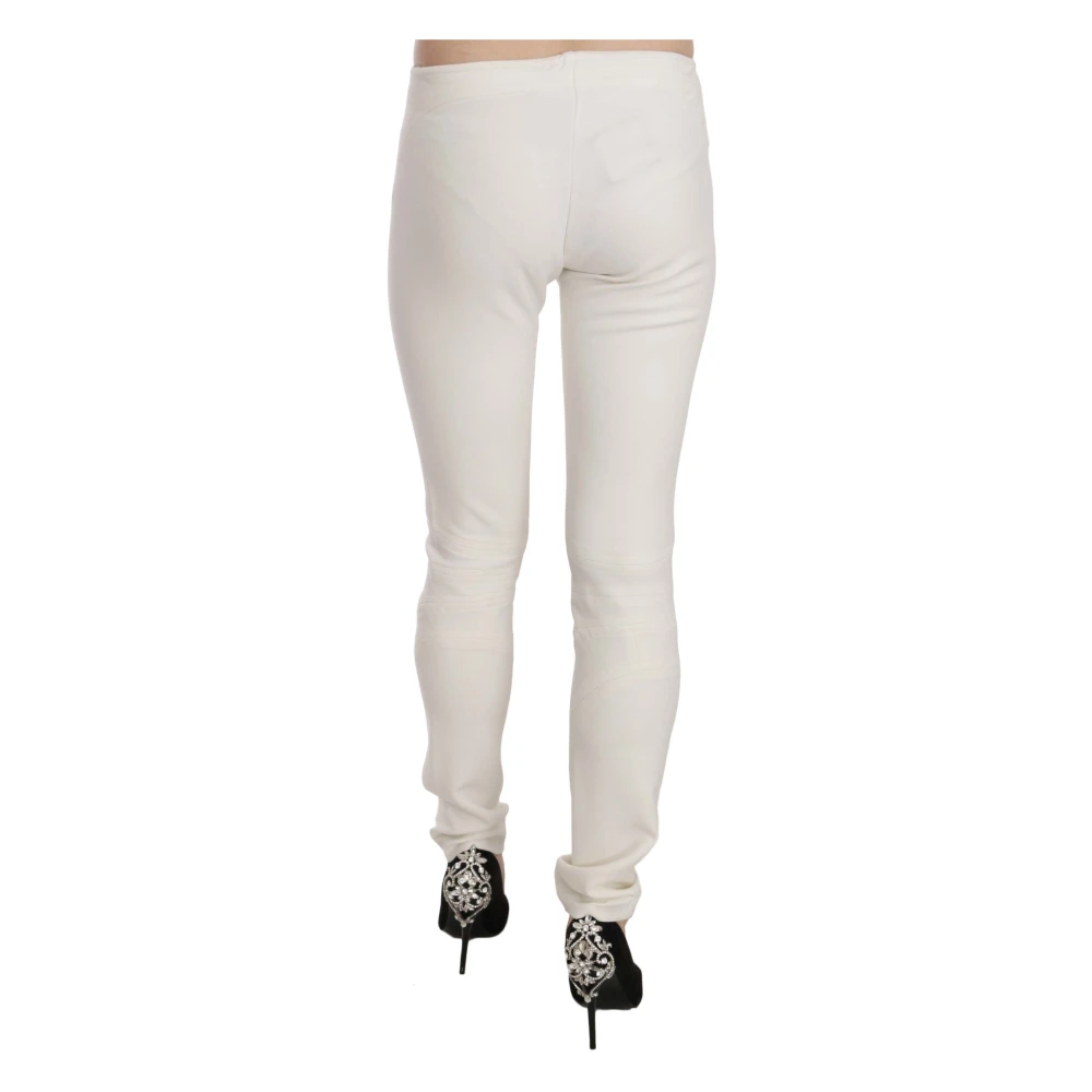 Just Cavalli Elegante Skinny Jurk Broek White Dames