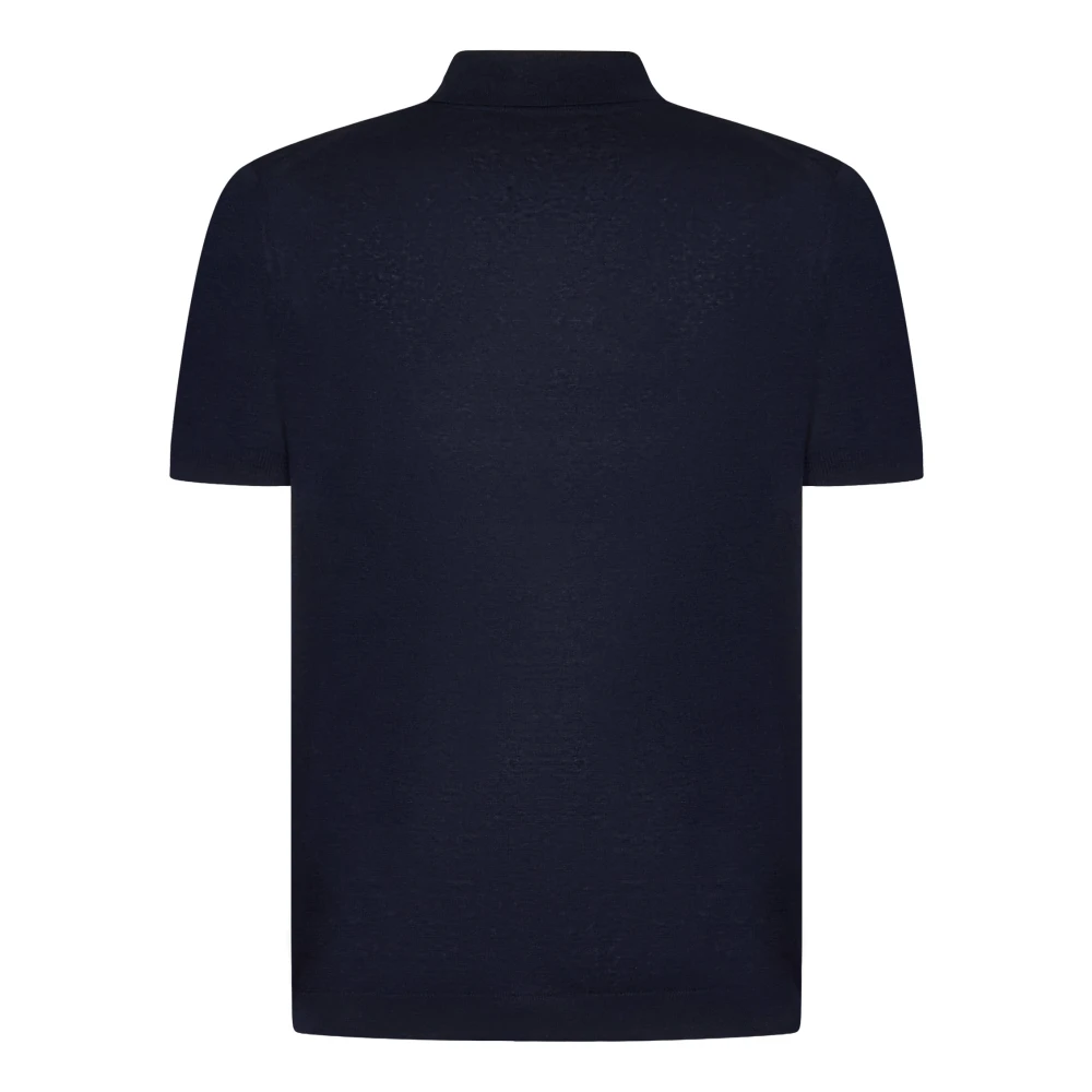 Low Brand Polo Shirts Blue Heren