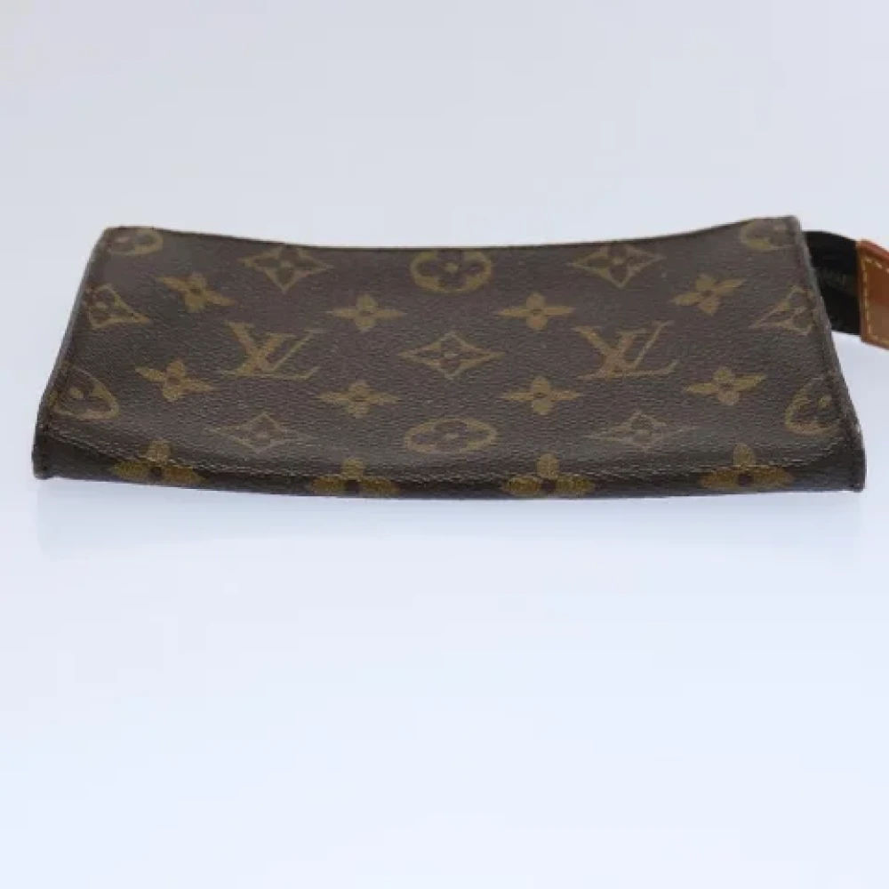 Louis Vuitton Vintage Pre-owned Canvas clutches Brown Dames