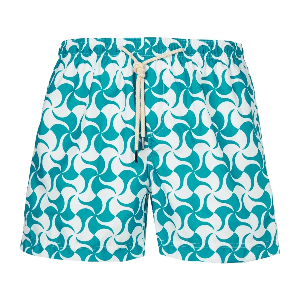 Peninsula Mediterrane Stijl Zwemkleding Groen Blue Heren