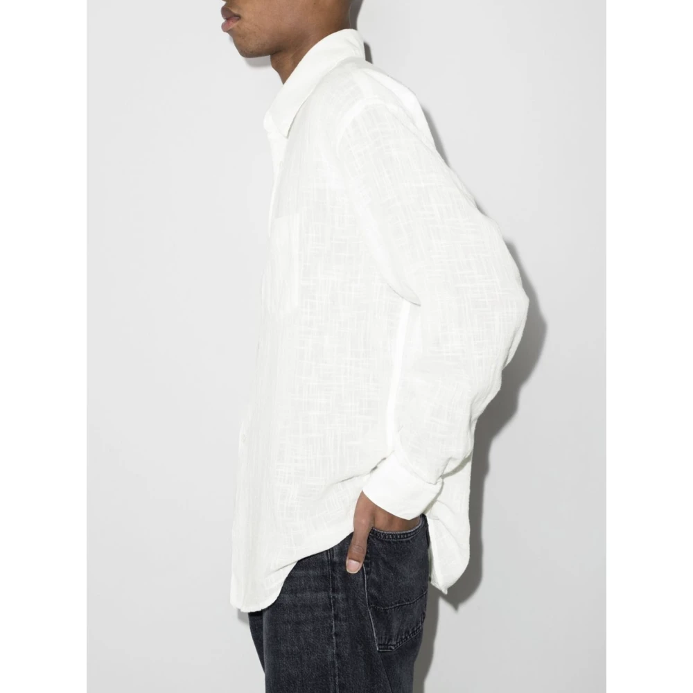 Our Legacy Off White Coco Shirt White Heren