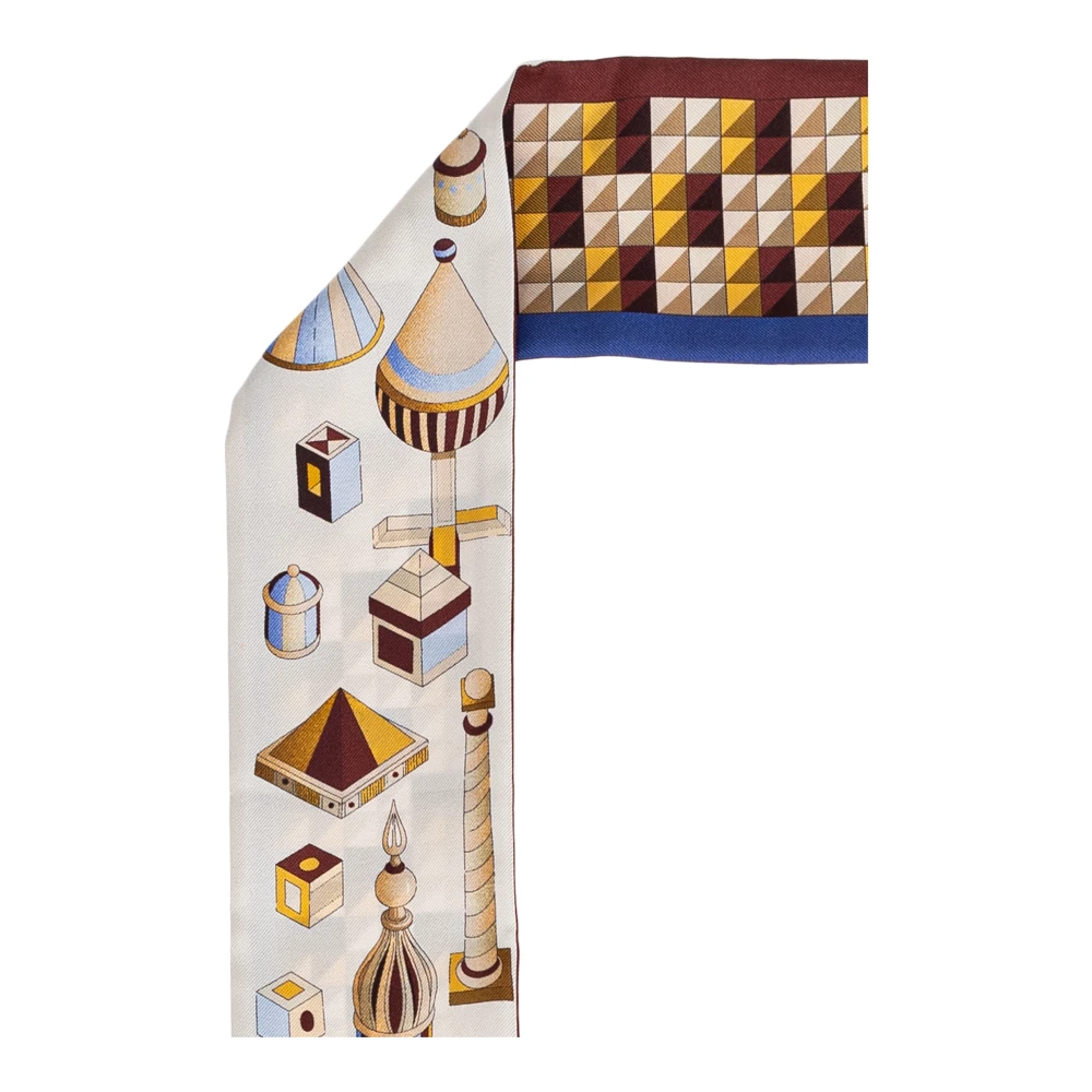 Salvatore Ferragamo Zijden sjaal met print Multicolor Dames